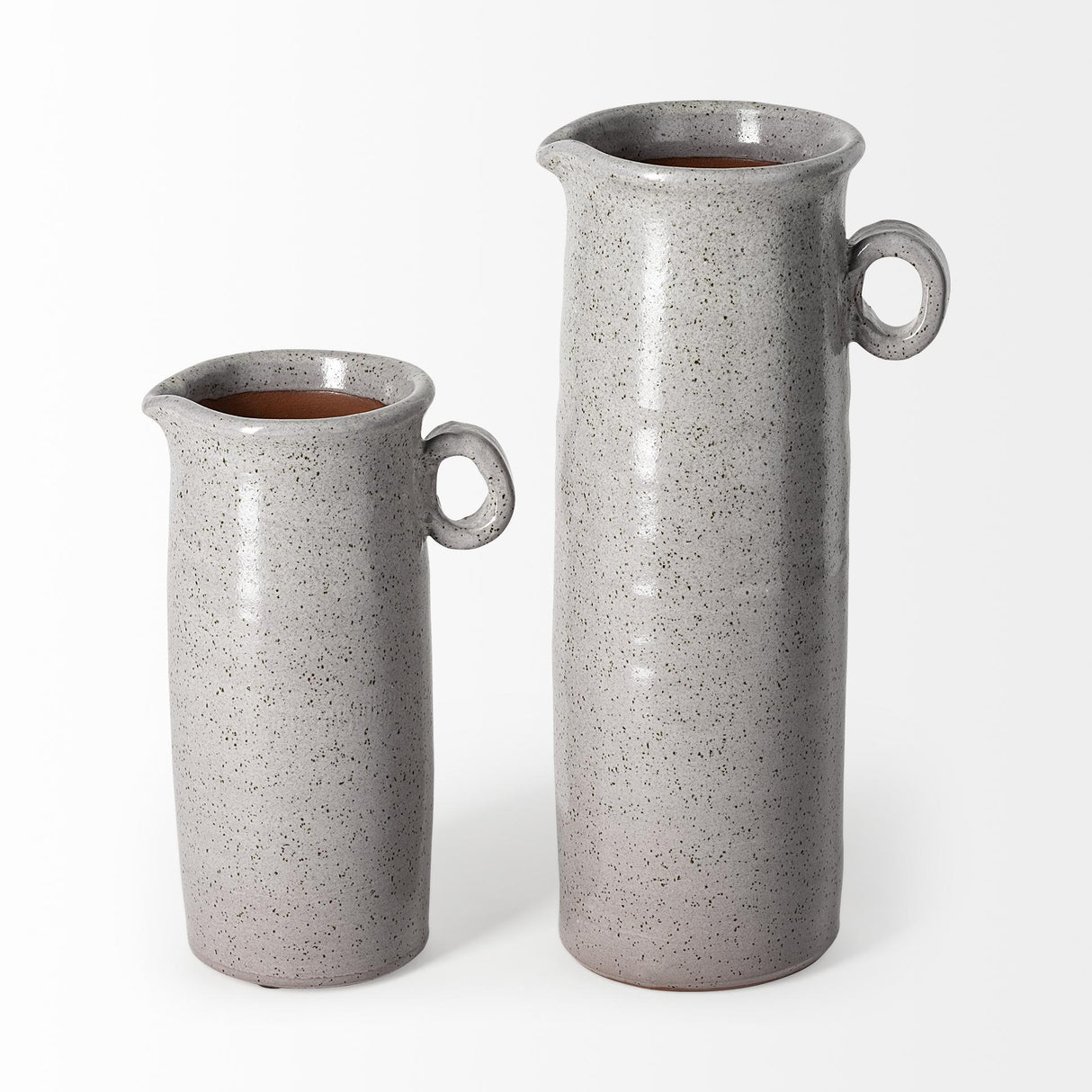 Mercana Frieda Small Freckled Gray Ceramic Jug