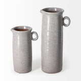 Mercana Frieda Small Freckled Gray Ceramic Jug