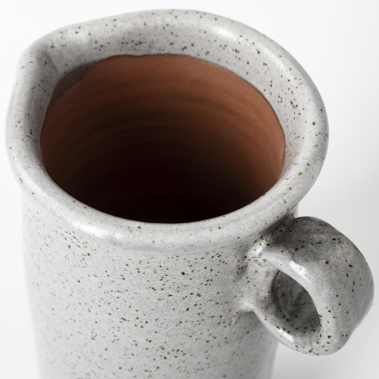 Mercana Frieda Small Freckled Gray Ceramic Jug
