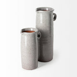 Mercana Frieda Large Freckled Gray Ceramic Jug