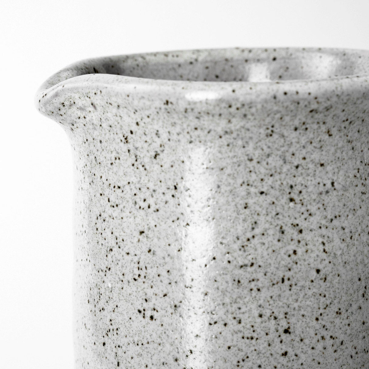 Mercana Frieda Large Freckled Gray Ceramic Jug