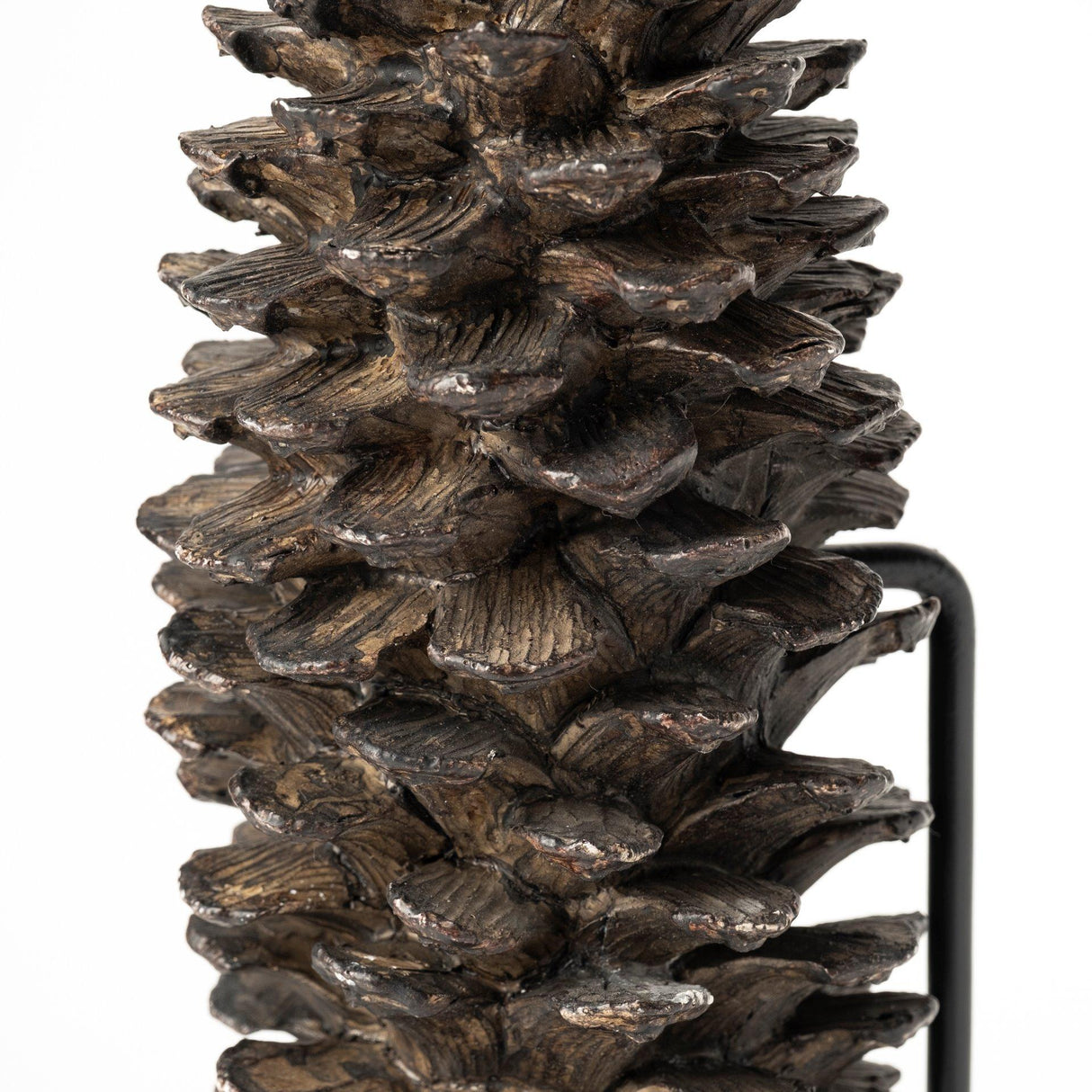 Mercana Pinterra (Small) 4L x 4W Brown Resin Pinecone Replica