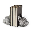 Mercana Bruno (Set of 2) 5L x 5W Silver American Bulldog Bookends