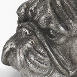 Mercana Bruno (Set of 2) 5L x 5W Silver American Bulldog Bookends