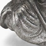 Mercana Bruno (Set of 2) 5L x 5W Silver American Bulldog Bookends