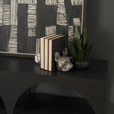 Mercana Bruno (Set of 2) 5L x 5W Silver American Bulldog Bookends