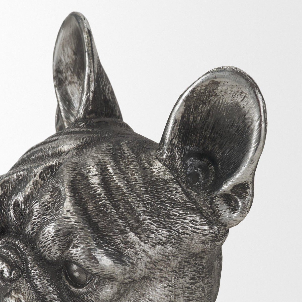 Mercana Bruno (Set of 2) 5L x 5W Silver American Bulldog Bookends