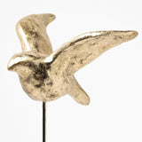 Mercana Aya Set of 3 11L x 4W Gold Metal Decorative Birds