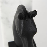 Mercana Hidalgo (Set of 2) 14L x 3W Black Majestic Horse Bookends