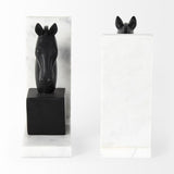 Mercana Hidalgo (Set of 2) 14L x 3W Black Majestic Horse Bookends