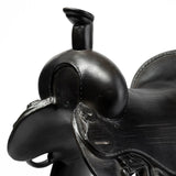 Mercana Colt I 9L x 8W Black Equestrian-Inspired Western Horse Saddle