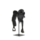 Mercana Colt III 8L x 9W Black Equestrian-Inspired English Horse Saddle