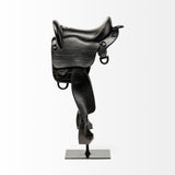 Mercana Colt III 8L x 9W Black Equestrian-Inspired English Horse Saddle