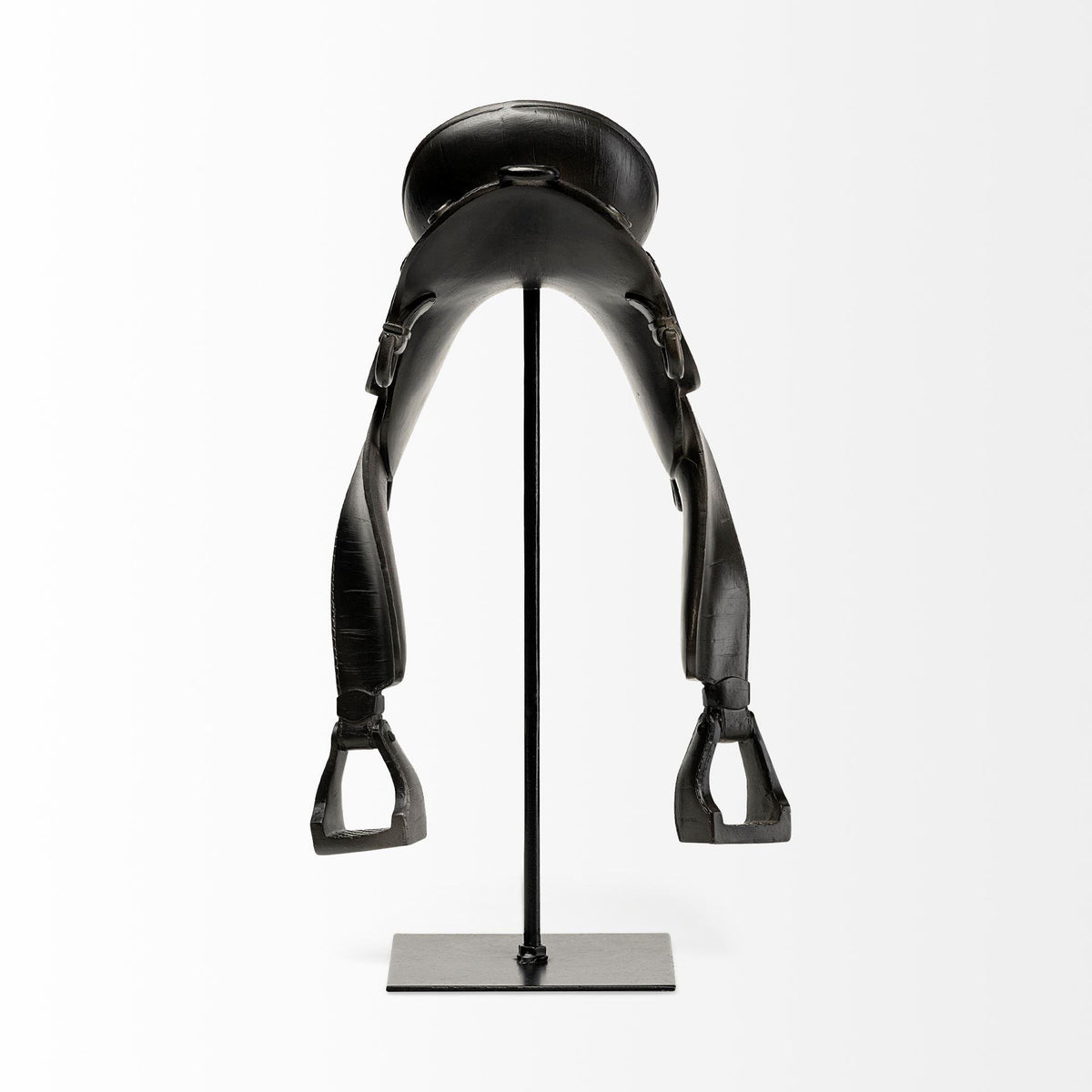 Mercana Colt III 8L x 9W Black Equestrian-Inspired English Horse Saddle