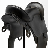 Mercana Colt III 8L x 9W Black Equestrian-Inspired English Horse Saddle