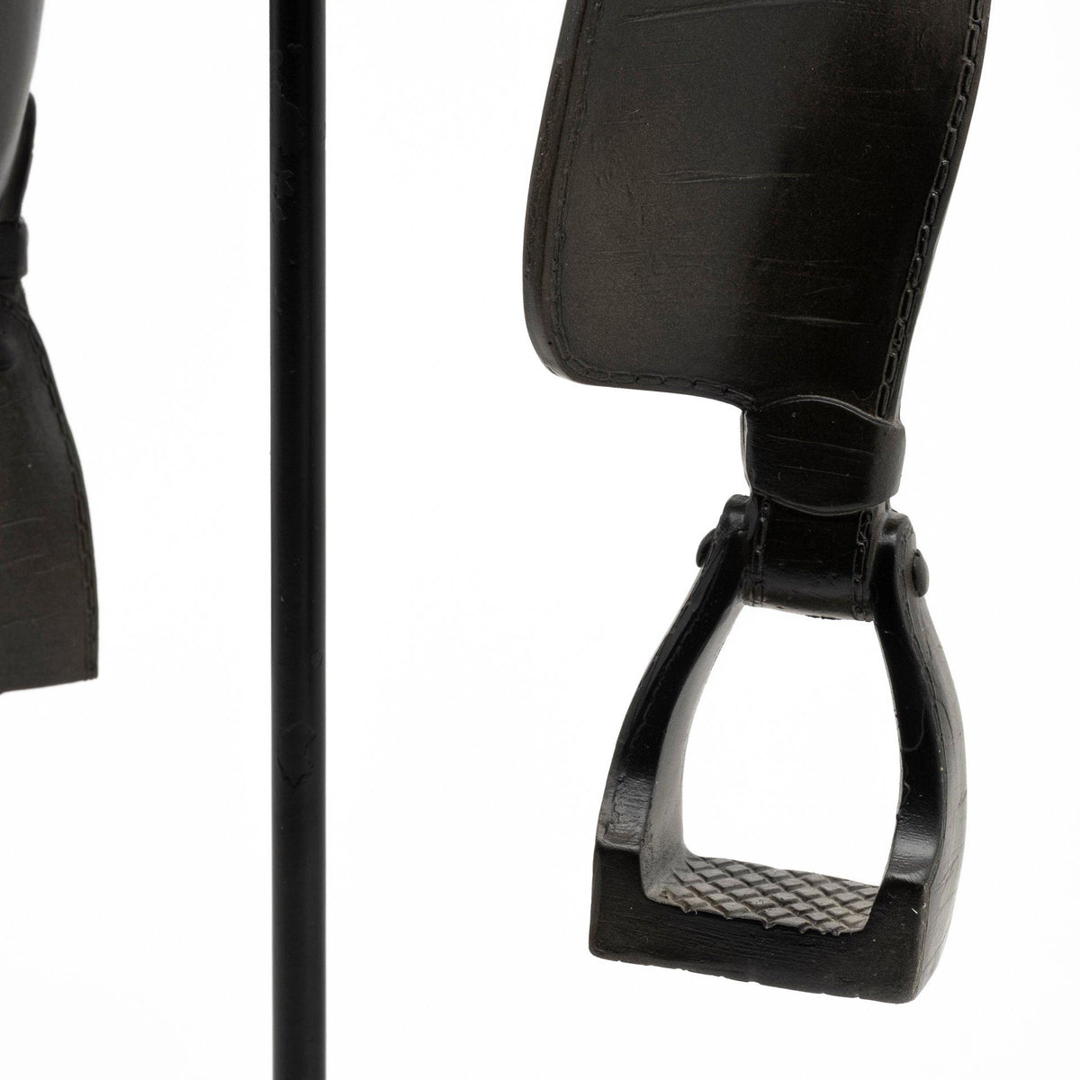 Mercana Colt III 8L x 9W Black Equestrian-Inspired English Horse Saddle