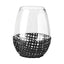 Mercana Reena II Large Black Woven Metal Base Table Candle Holder