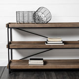 Mercana Idris Set of 2 Black Metal Geometric Mesh Bowls