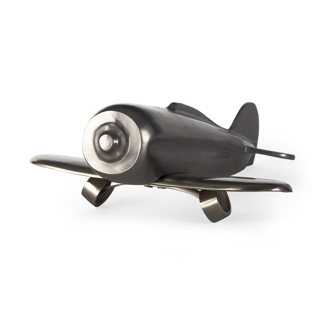 Mercana Maverick II 13L x 11W Gray Metal Fighter Plane