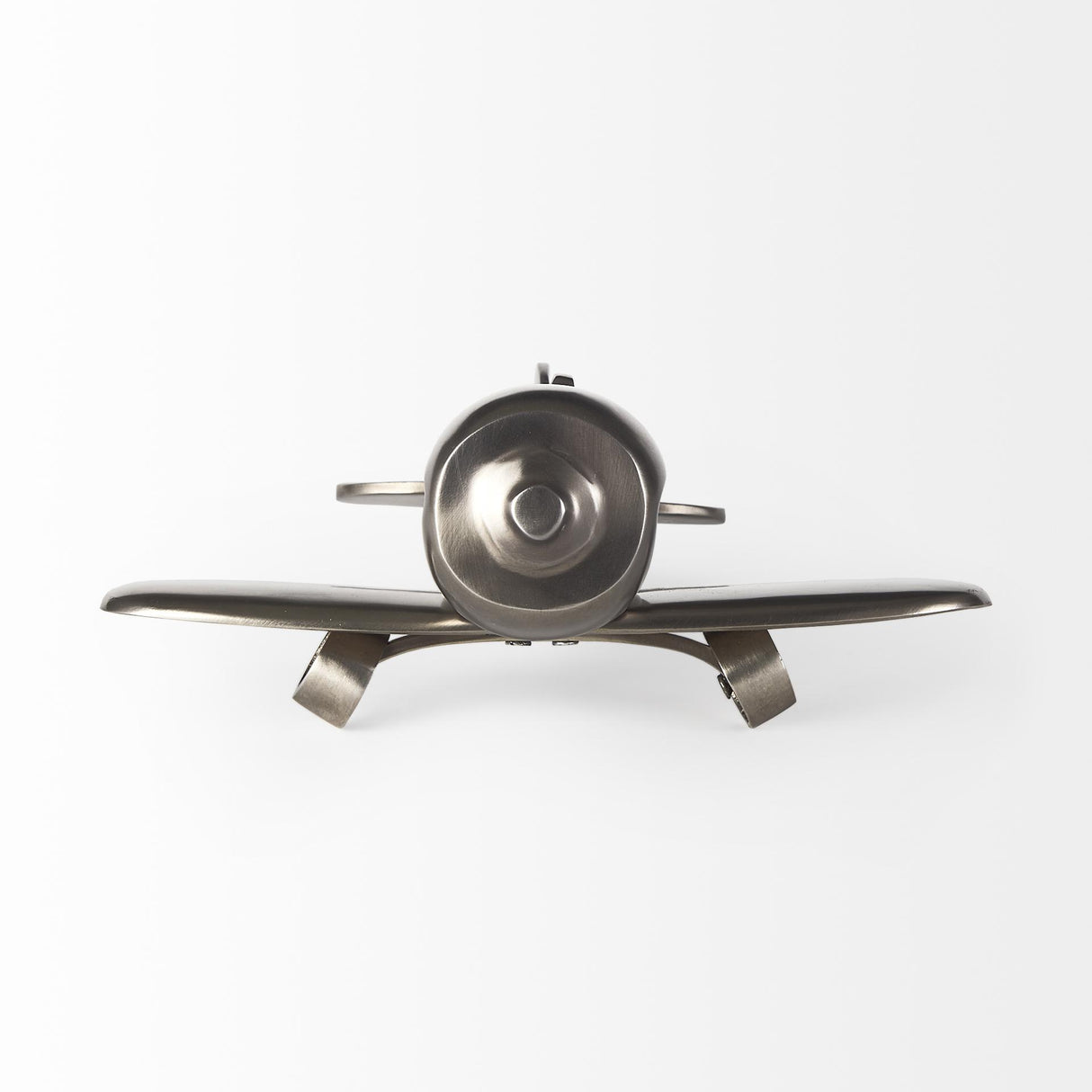 Mercana Maverick II 13L x 11W Gray Metal Fighter Plane