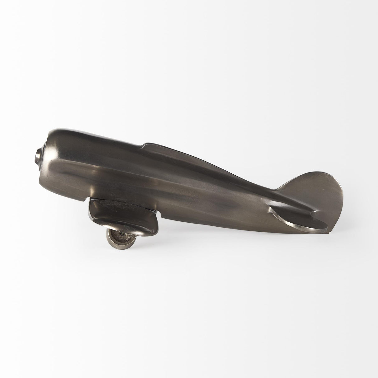 Mercana Maverick II 13L x 11W Gray Metal Fighter Plane