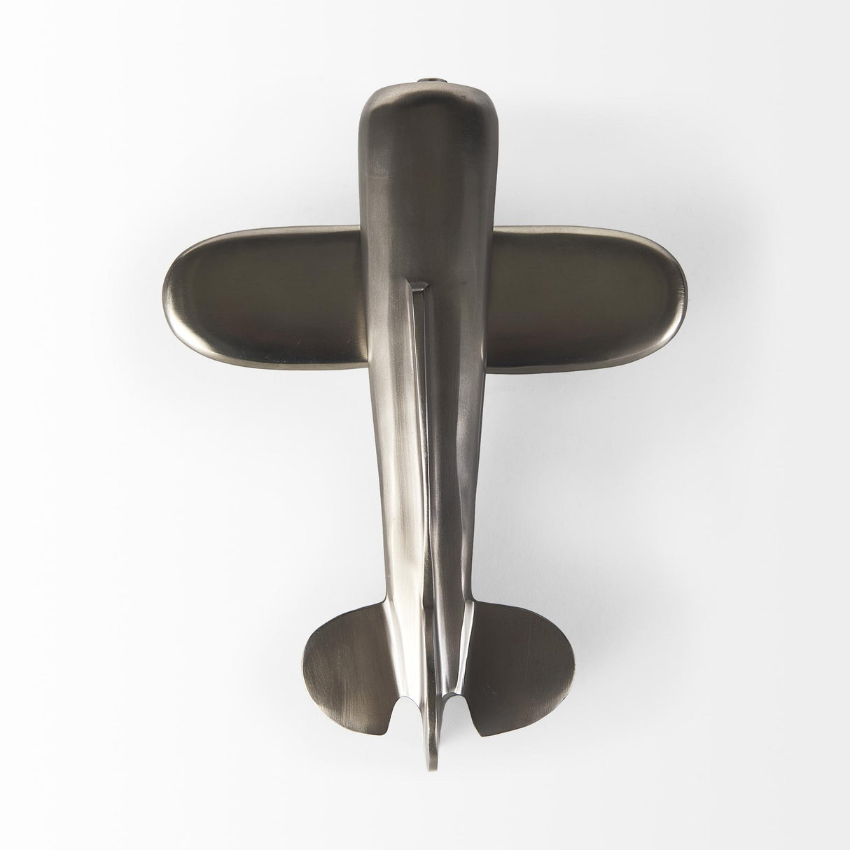 Mercana Maverick II 13L x 11W Gray Metal Fighter Plane