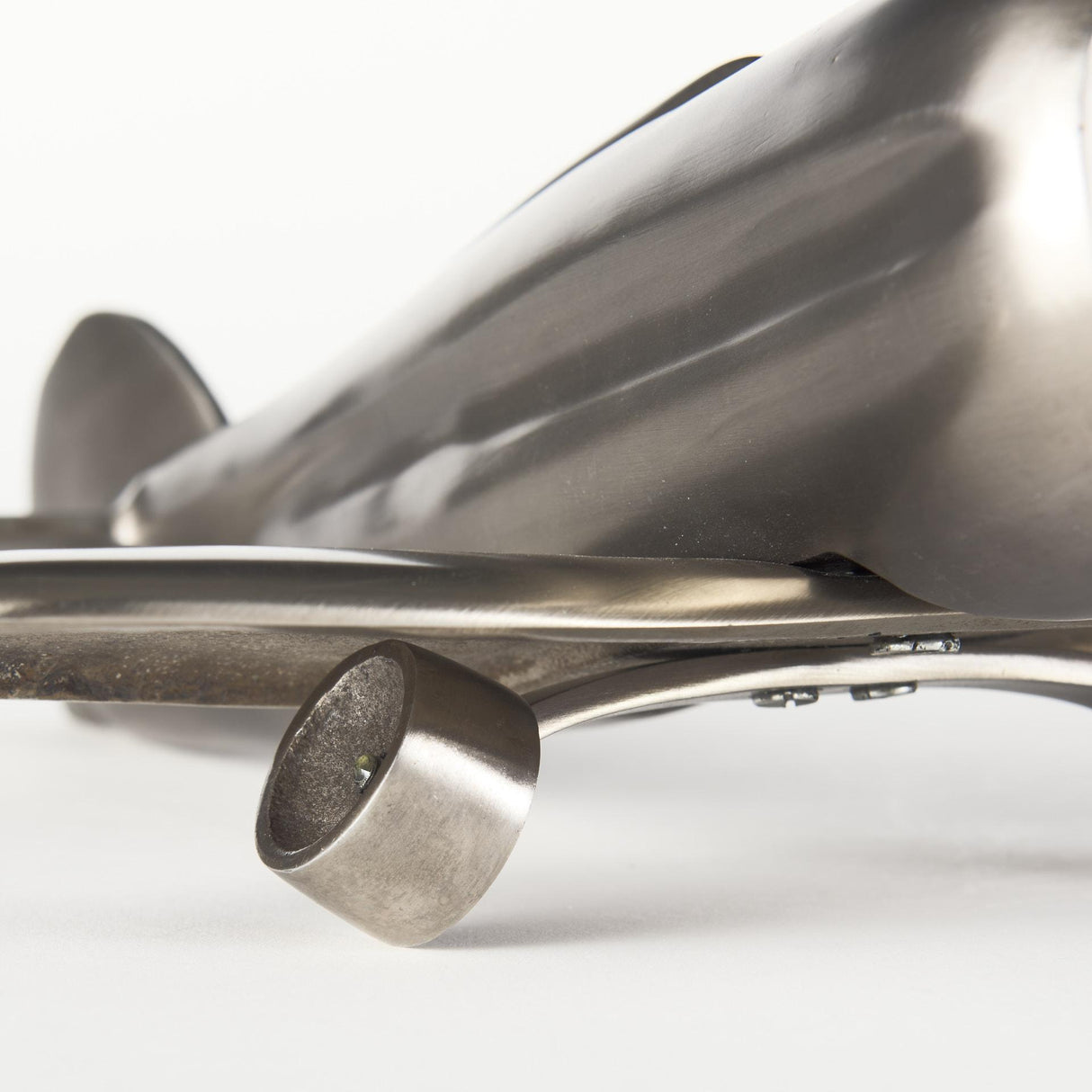 Mercana Maverick II 13L x 11W Gray Metal Fighter Plane