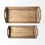 Mercana Tawny (Set of 2) Natural Wooden Trays