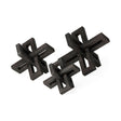 Mercana Aleph (Set of 3) Black Metal Small Medium & Large Jacks