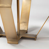 Mercana Edwards (26"H) Gold Metal Base w/ Cream Fabric Shade Table Lamp