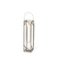 Mercana Ivy Small Gold Metal Geometric Cage Candle Holder Lantern
