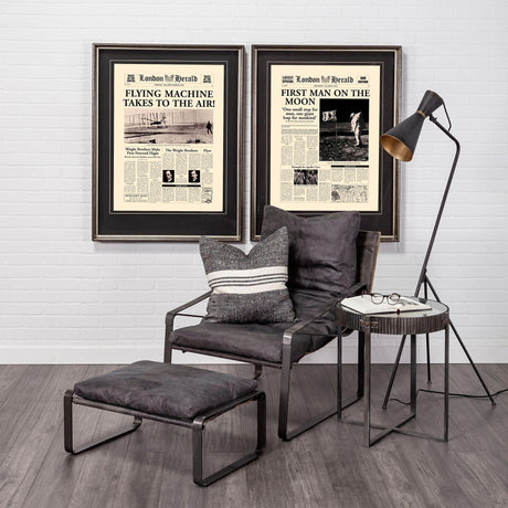 Mercana Eris III (58.3"H) Black/Brass Metal Cone Shade Floor Lamp