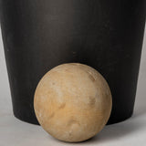 Mercana Asher Set of Two Black Metal Urns