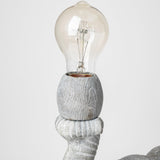 Mercana Tantor (15.9"H) Gray Resin Elephant Calf Table Lamp