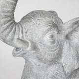 Mercana Tantor (15.9"H) Gray Resin Elephant Calf Table Lamp