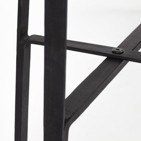 Mercana Helios II 60L x 14W x 29H Rectangular Brown Raised Edge Top Console Table