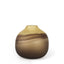 Mercana Pyla Short Yellow/Brown Glass Sand Dune Inspired Vase