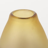 Mercana Pyla Large Yellow/Brown Glass Sand Dune Inspired Vase