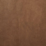 Mercana Jessie 55L x 16W Brown Leather Seat W/Black Metal Base Accent Bench
