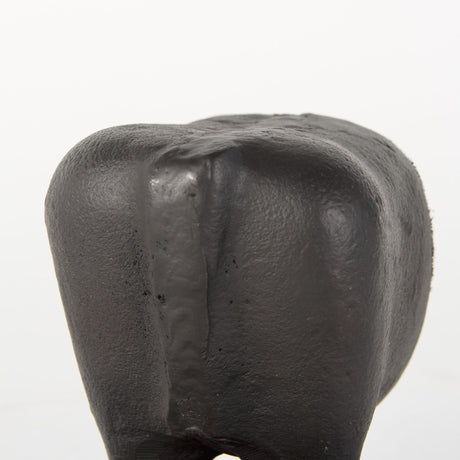 Mercana Taurus III (Set of 2) 9L x 4W Black Cast Aluminum Bull Bookends