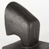 Mercana Tauro III (Set of 2) 10L x 5W Black Cast Aluminum Raging Bull Bookends