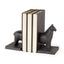 Mercana Sphynx III (Set of 2) 9L x 4W Black Cast Aluminum Horse Shaped Bookends