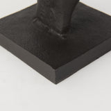 Mercana Sphynx III (Set of 2) 9L x 4W Black Cast Aluminum Horse Shaped Bookends