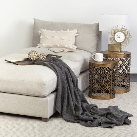 Mercana Drey 24L x 10W Gold Rectangular Tray