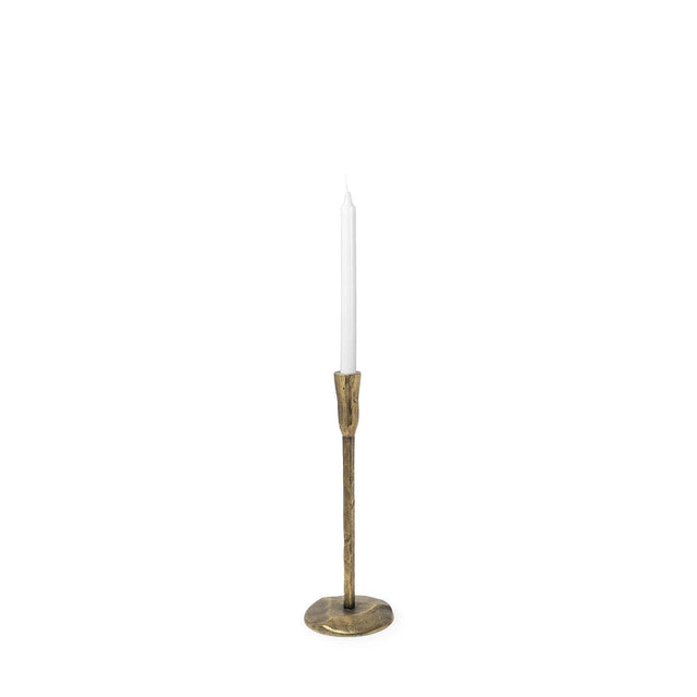 Mercana Levit (Small) Gold Table Candle Holder