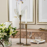 Mercana Levit (Small) Gold Table Candle Holder