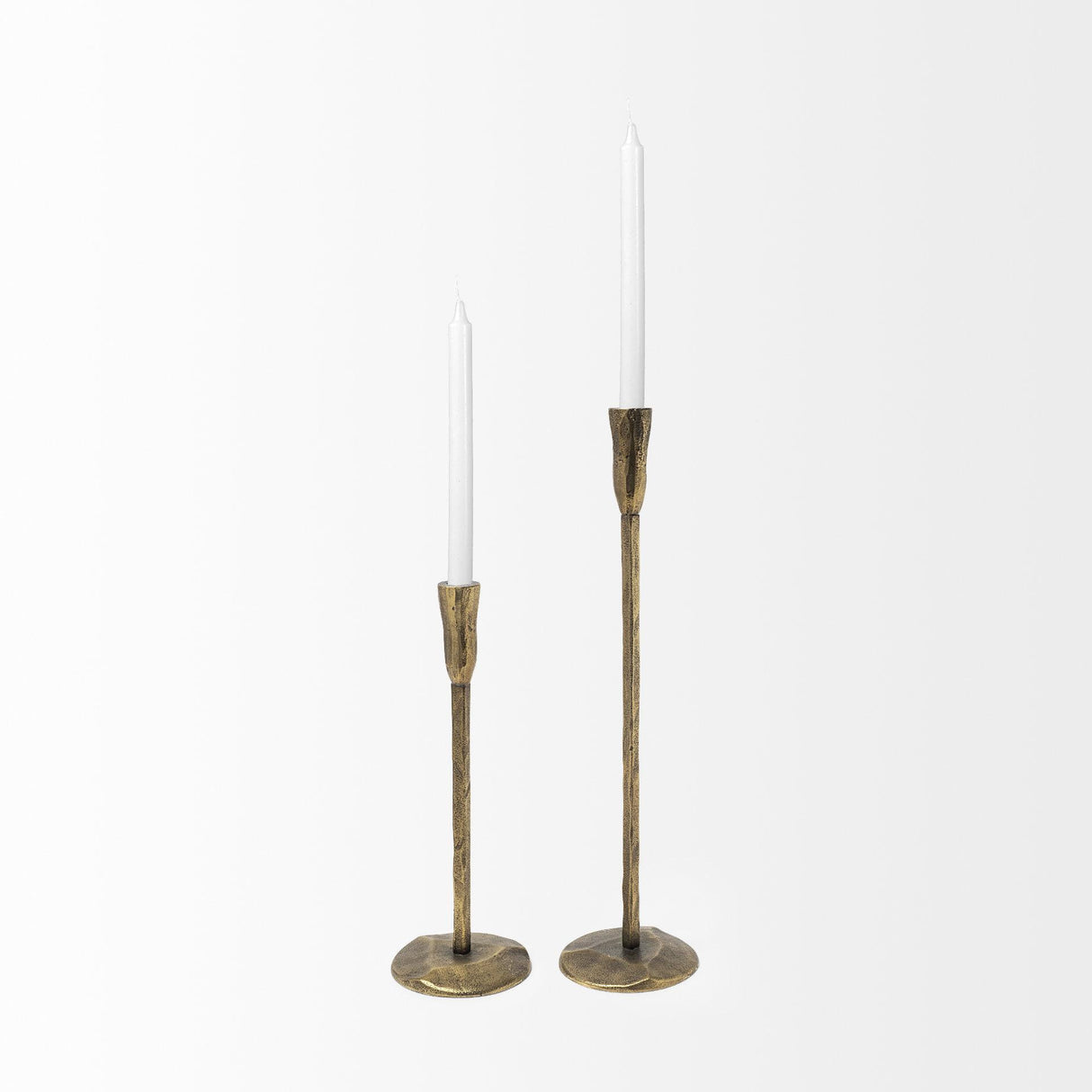 Mercana Levit (Small) Gold Table Candle Holder