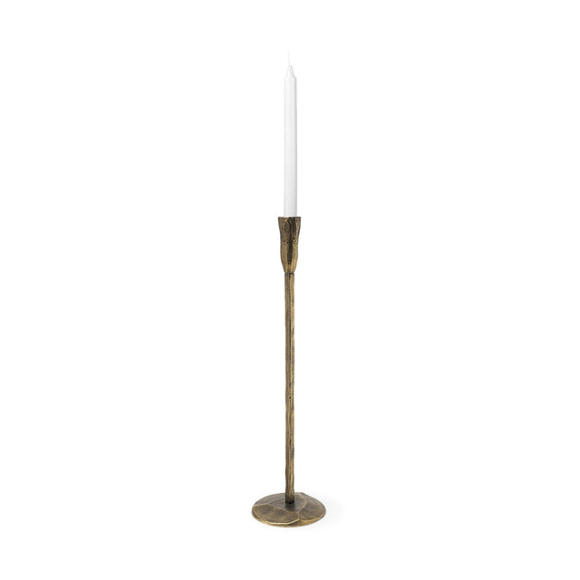 Mercana Levit (Large) Gold Table Candle Holder
