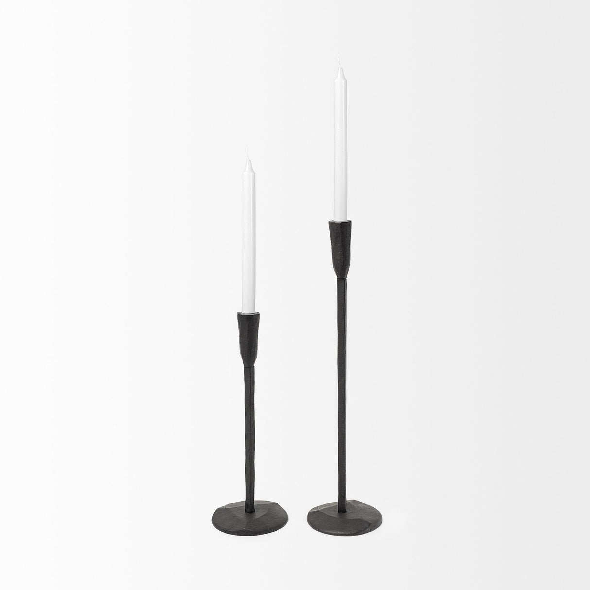 Mercana Levit (Small) Black Table Candle Holder