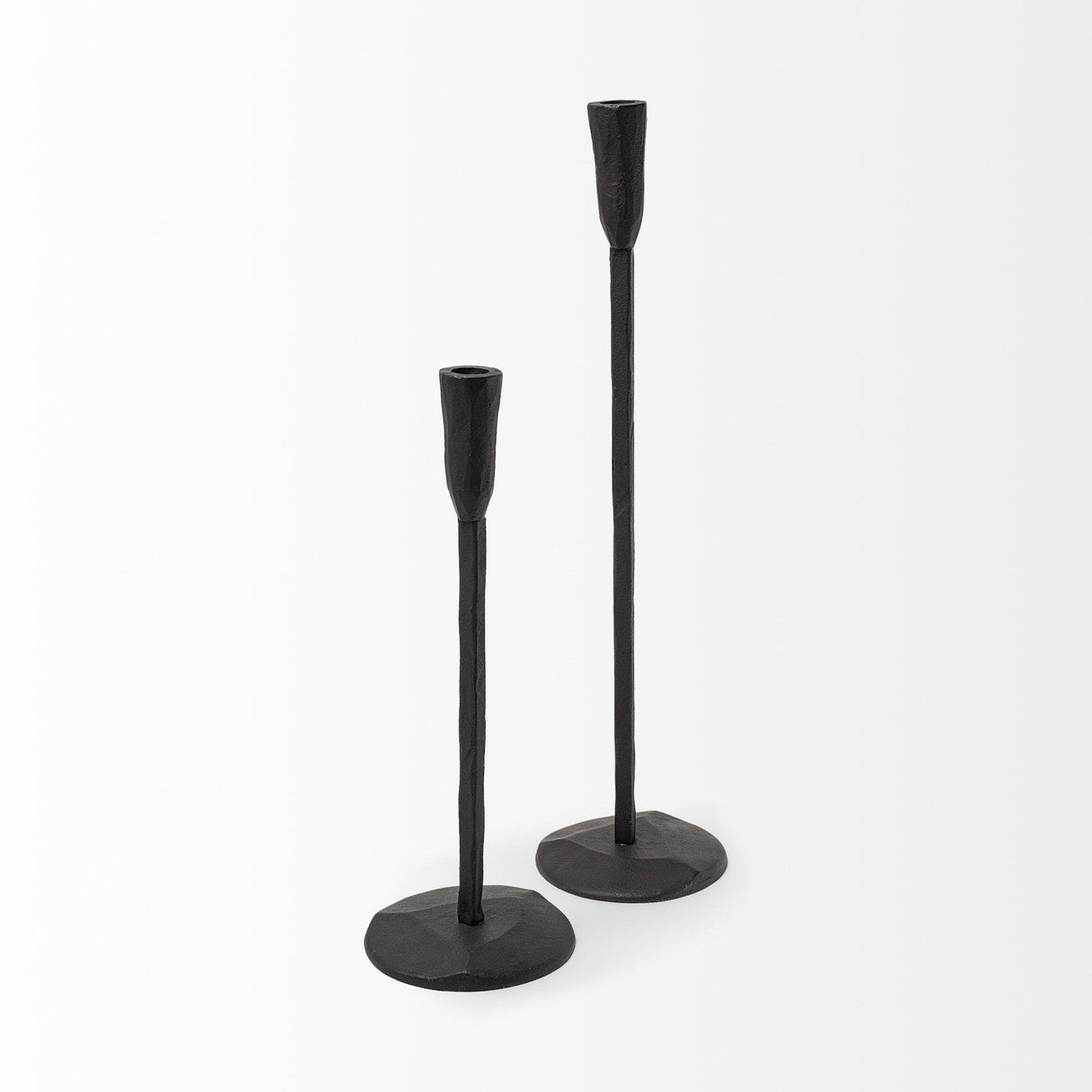 Mercana Levit (Small) Black Table Candle Holder